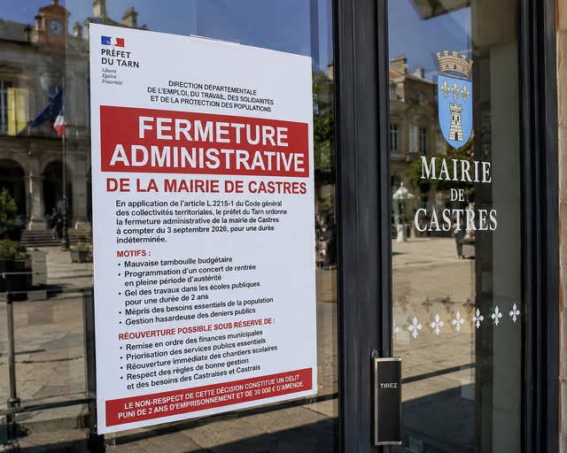 CASTRES : LA MAIRIE MENACÉE DE FERMETURE ADMINISTRATIVE 794026441 122117261841321410 3000803106745310730 n