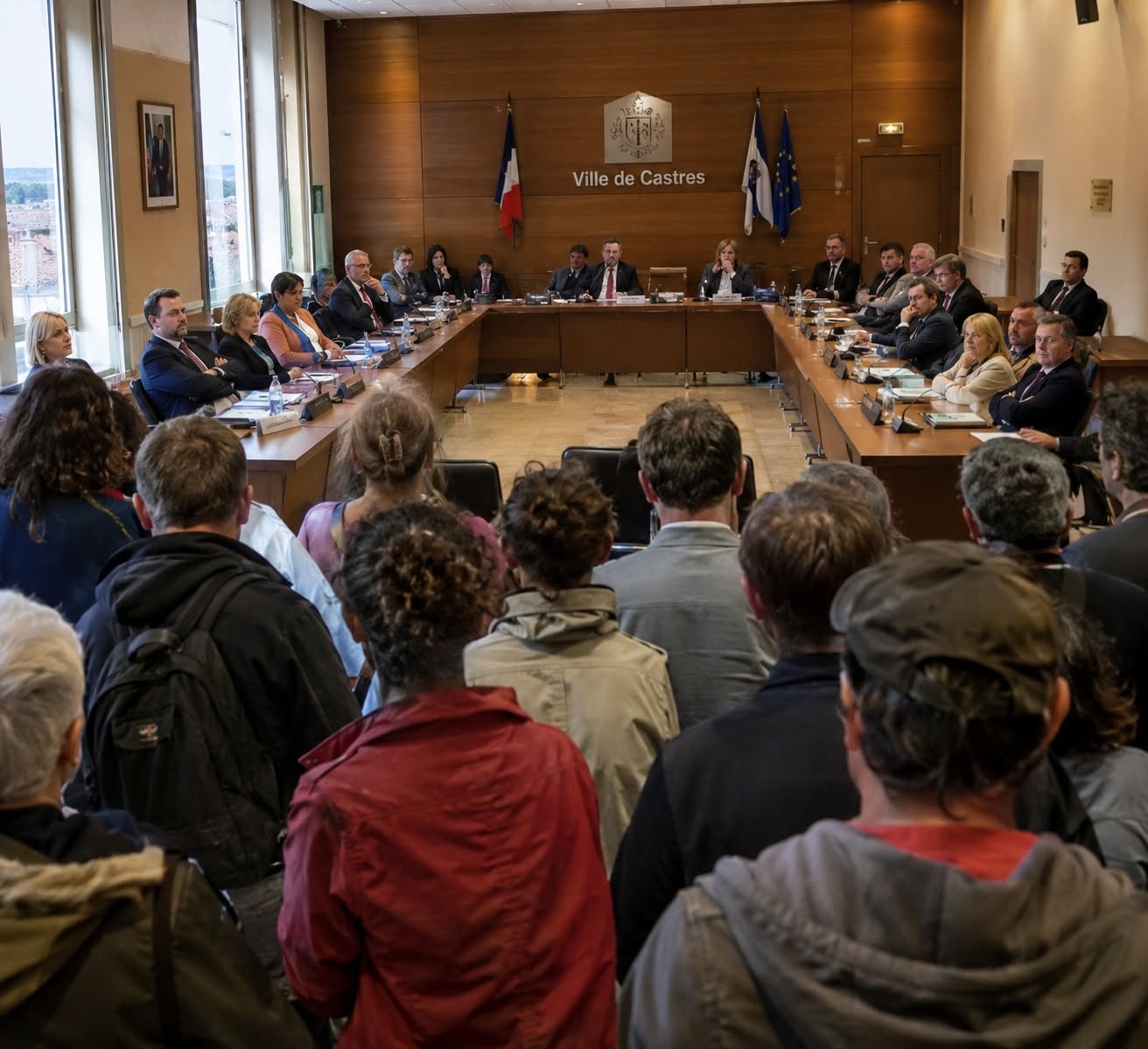 CASTRES : FACE À L’AFFLUENCE, LA MAIRIE FERME AUSSI LE CONSEIL MUNICIPAL 825336833 122120365725321410 9192370997279335926 n