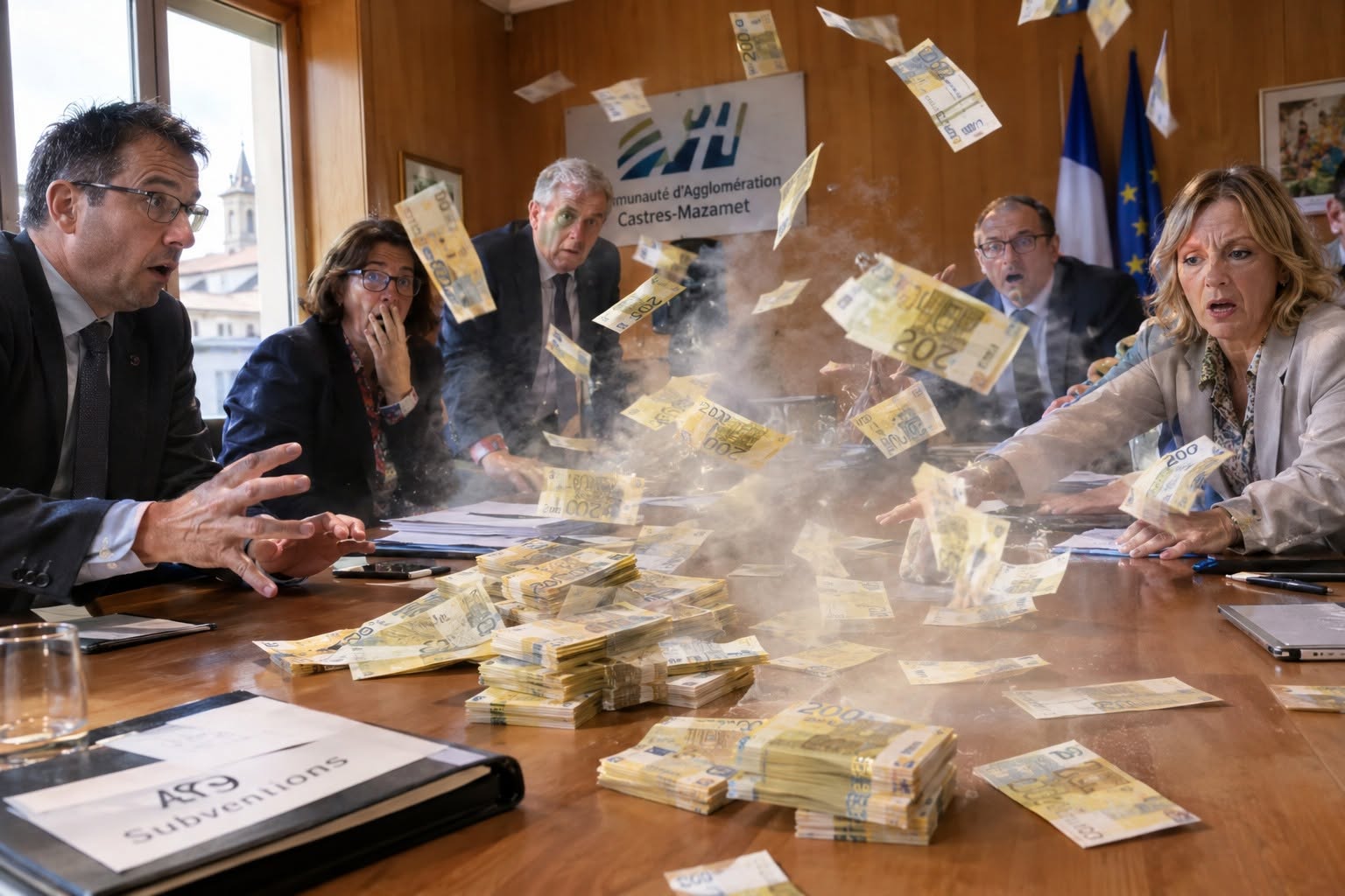 A69 : l’évaporation des millions, nouveau sport régional 830682630 122120430735321410 2223620511888012145 n